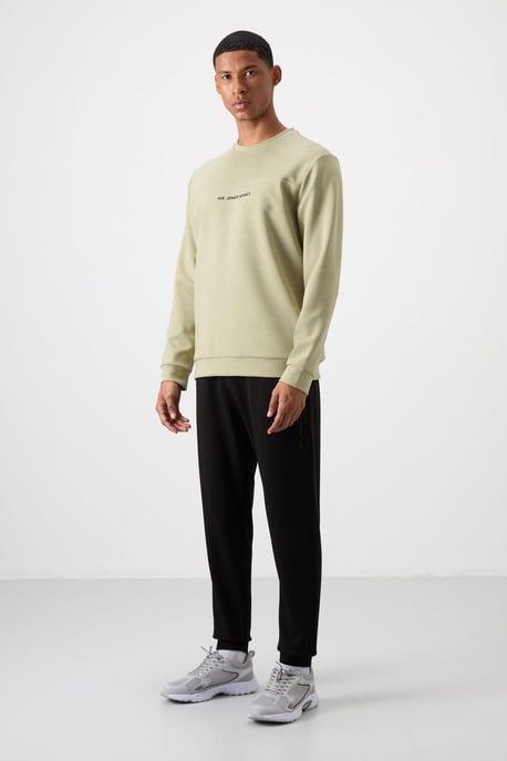 Bedrucktes Fleece-Sweatshirt- und Hosen-Set - Image 5