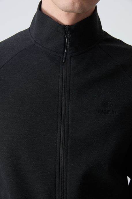 Herren Farbblockiertes Strick-Active-Set - Image 3