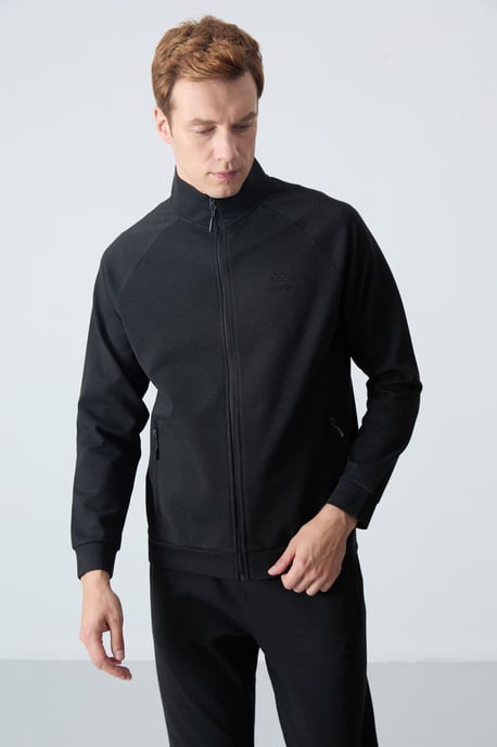 Herren Farbblockiertes Strick-Active-Set - Image 5