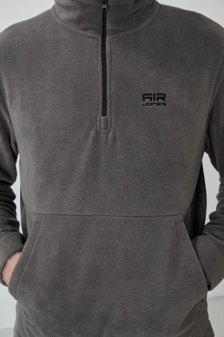 Herren Polyester-Fleece Sweatshirt- und Hosen-Set - Image 4
