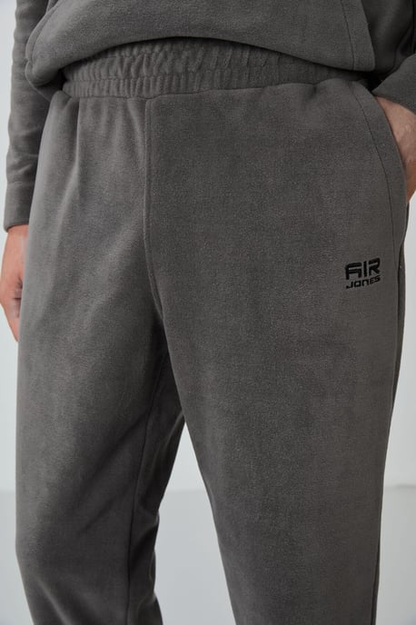 Herren Polyester-Fleece Sweatshirt- und Hosen-Set - Image 6