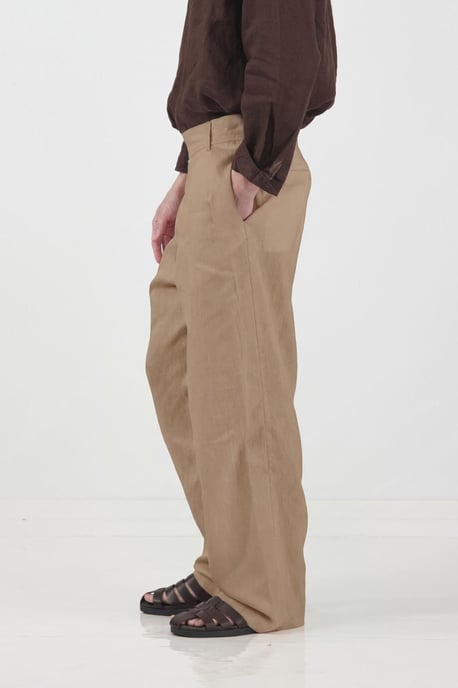 Herren Hochbundweite Hosen mit weitem Bein - Image 4