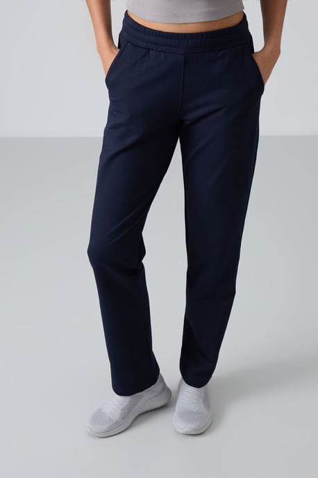 Damen Fleece-Sweatpants mit geradem Bein - Image 2