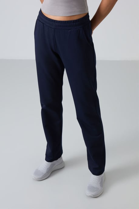 Damen Fleece-Sweatpants mit geradem Bein - Image 4