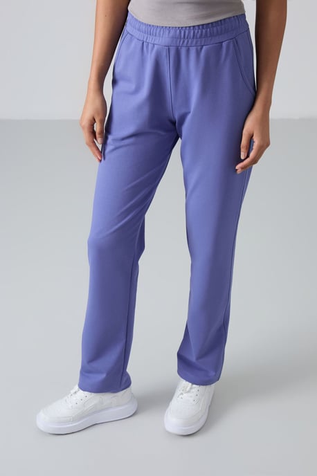 Damen Fleece-Sweatpants mit geradem Bein - Image 2