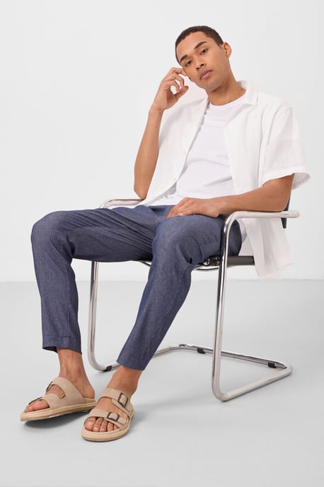 Herren Chinos aus Gabardine mit geradem Bein - Image 1
