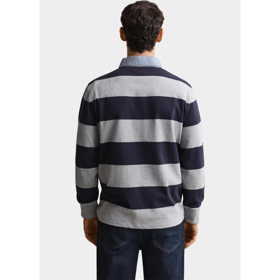 GANT Mens Regular Fit Chambray Stripe Heavy Rugger - Image 6