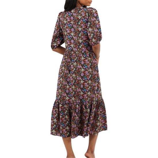 Brave Soul - Wickelkleid für Damen, Regulär (Schwarz) - Image 2