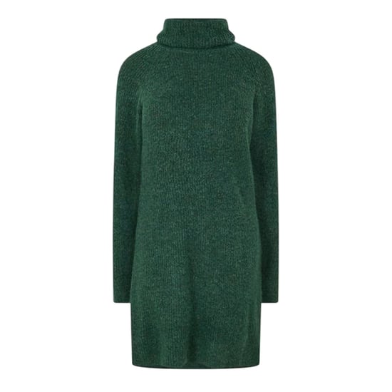 Pieces - Strickkleid für Damen, Rollkragen (Wandergrün) - Image 2