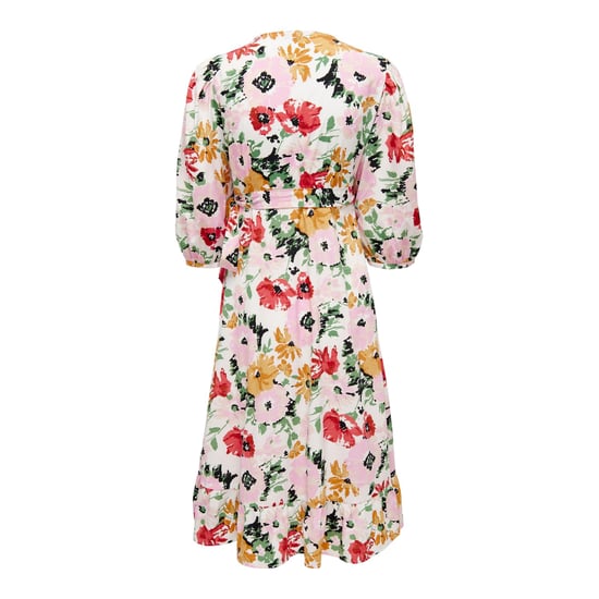 Only - Wickelkleid für Damen, Puffärmel (Wolken Tanzer) - Image 2