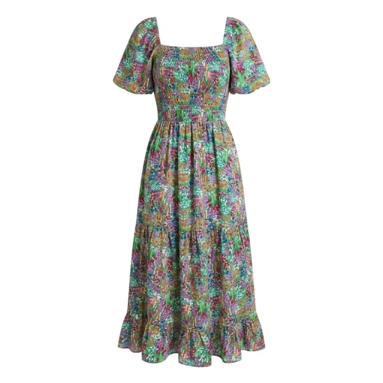 AX Paris - Midikleid für Damen, Rüschensaum, Polyester, Sommer (Bunt) - Image 1
