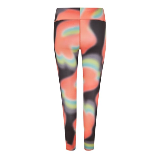 Diadora - Leggings für Damen , Training (Schwarz/Koralle) - Image 2