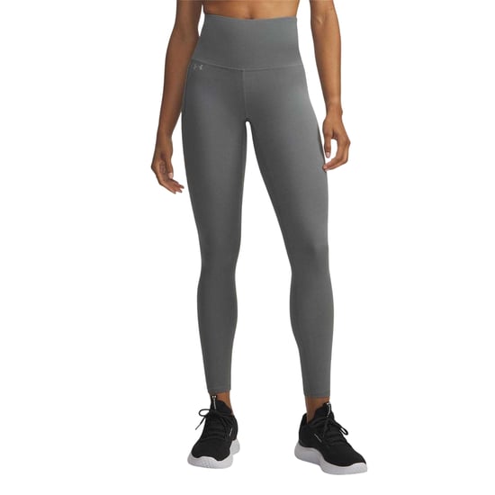 Under Armour - "Motion Performance" Leggings für Damen , Fitnessstudio (Grün/Titanium-Grau) - Image 1