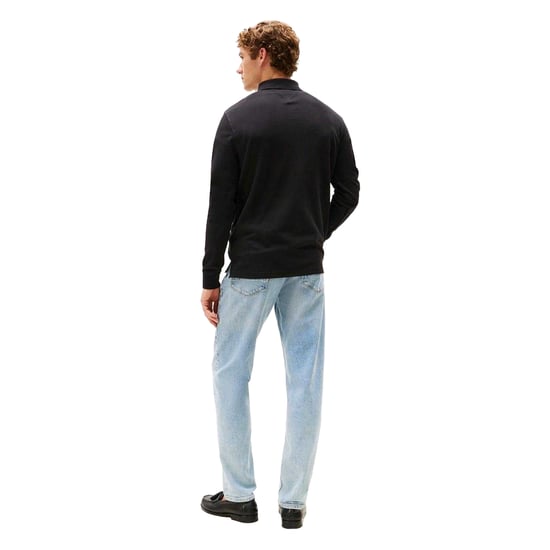 Tommy Hilfiger - Poloshirt für Herren, Langärmlig (Schwarz) - Image 3