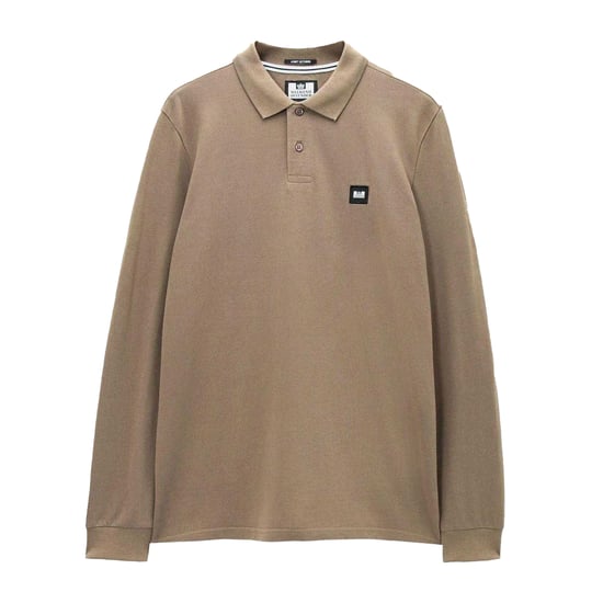 Weekend Offender - Poloshirt für Herren, Langärmlig (Sand) - Image 1