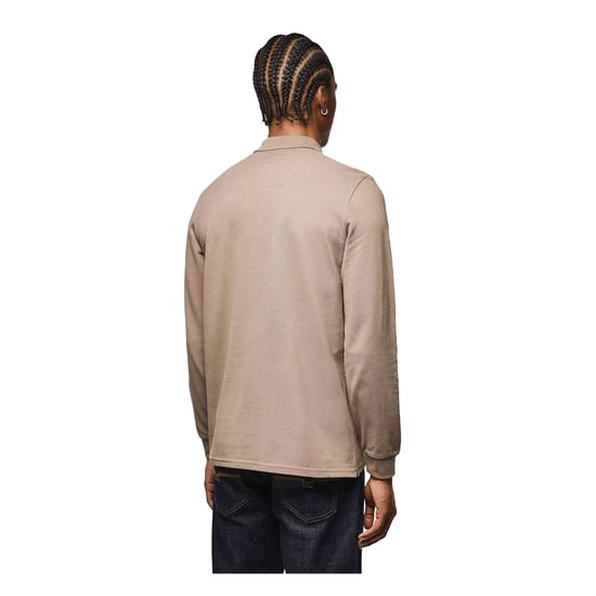 Weekend Offender - Poloshirt für Herren, Langärmlig (Sand) - Image 2