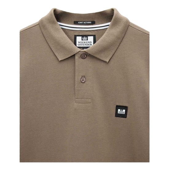 Weekend Offender - Poloshirt für Herren, Langärmlig (Sand) - Image 3