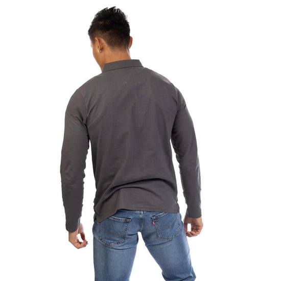 Peter Werth - "Chessum" Poloshirt für Herren (Holzkohle) - Image 3
