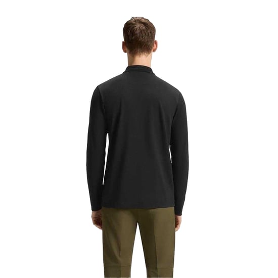 Boss - "Plisy" Poloshirt für Herren, Langärmlig (Schwarz) - Image 3
