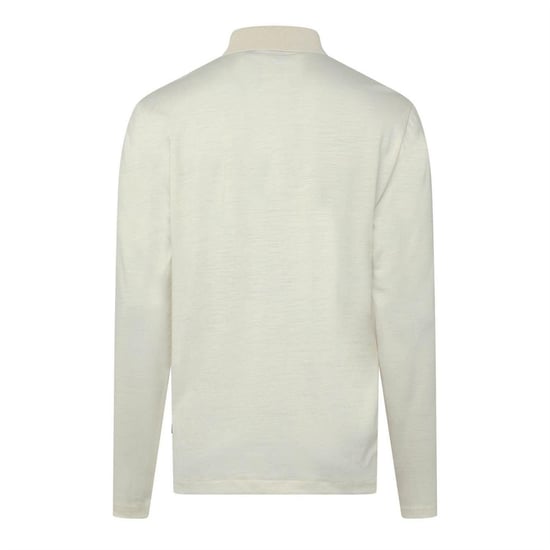 Boss - "Pado 110" Poloshirt für Herren, Langärmlig (Weiß) - Image 2
