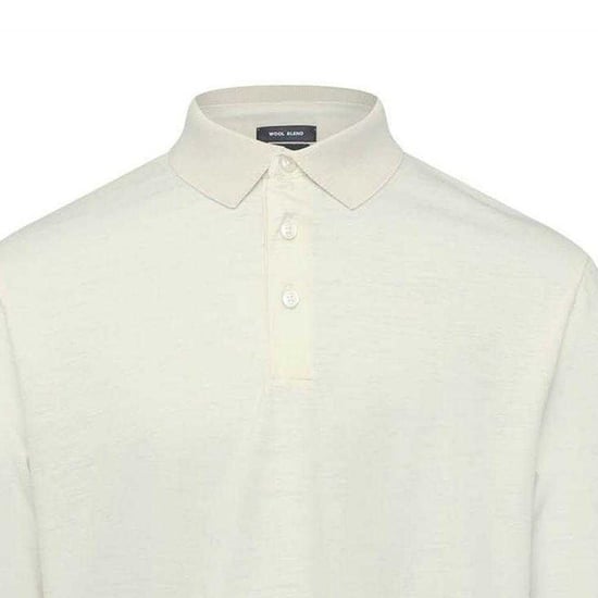 Boss - "Pado 110" Poloshirt für Herren, Langärmlig (Weiß) - Image 3
