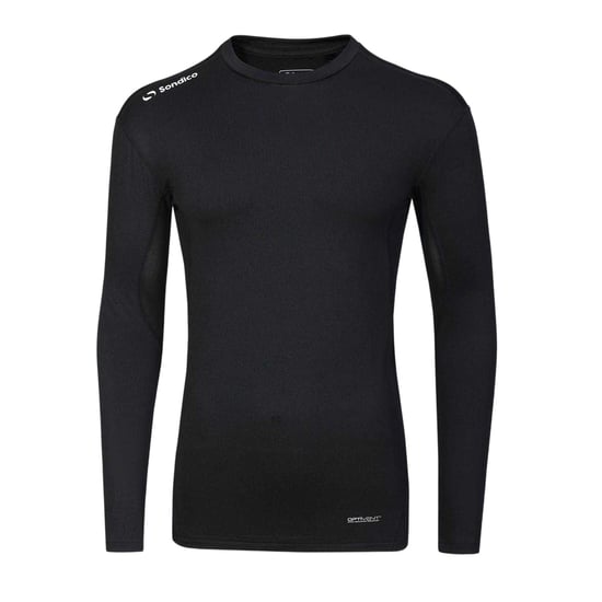 Sondico - Base Layer Oberteil für Herren, Langärmlig (Schwarz) - Image 1