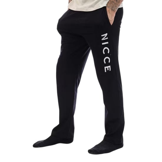 Nicce - "Aderyn" Loungewear Set für Herren, Baumwolle (Schwarz) - Image 4