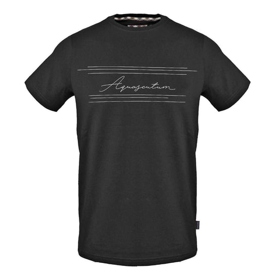 Aquascutum - T-Shirt für Herren, Baumwolle (Schwarz) - Image 1