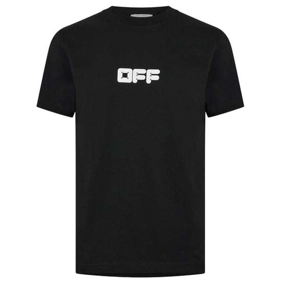 Off White - T-Shirt für Herren, Baumwolle, Schmal (Schwarz) - Image 1