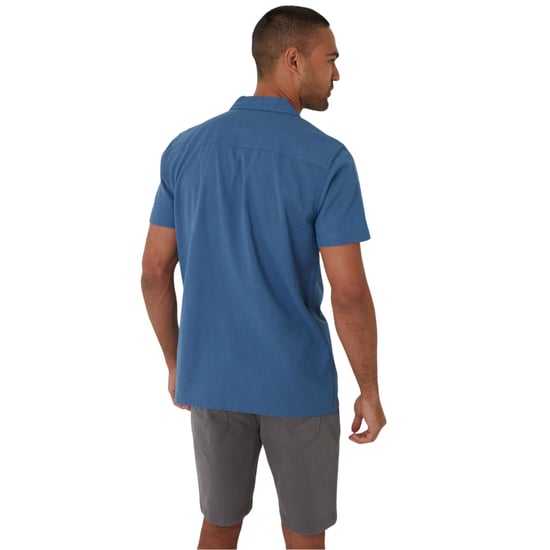Threadbare - Hemd für Herren, kurzärmlig (Denim) - Image 2