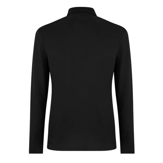 Boss - "Pirol" Poloshirt für Herren, Langärmlig (Schwarz) - Image 2