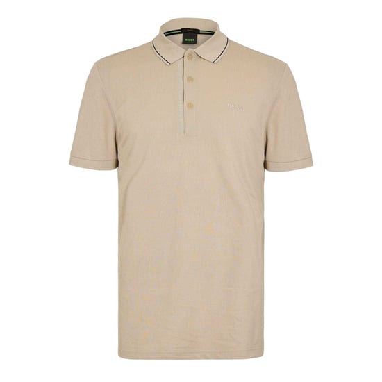 Boss - "Paule 4" Poloshirt für Herren (Hellbeige) - Image 1