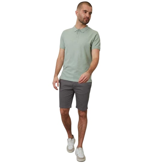 Threadbare - "Malbork" Poloshirt für Herren, kurzärmlig (Salbei) - Image 1