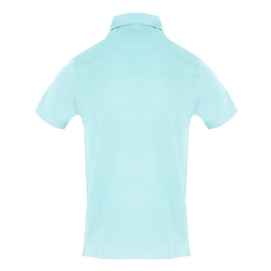 Aquascutum - Poloshirt für Herren, Mit Kragen, kurzärmlig (Himmelblau) - Image 2
