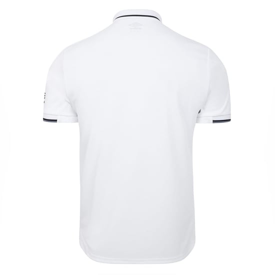 Umbro - Poloshirt für Herren, Gerippter Ärmelaufschlag (Weiß) - Image 2