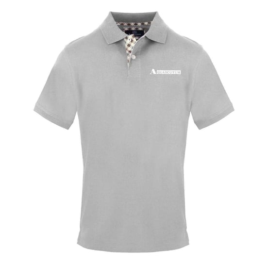 Aquascutum - Poloshirt für Herren, Mit Kragen, kurzärmlig (Grau) - Image 1