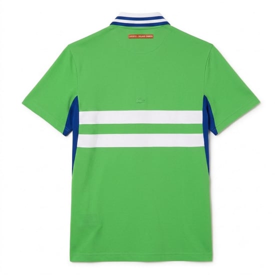 Lacoste - "Roland Garros Edition" Poloshirt für Herren, Extratrocken, Tennis, Schmal, kurzärmlig (Grün) - Image 2