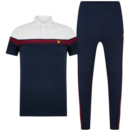 Lyle & Scott - Trainingsanzug-Set für Herren (2er-Pack) (Weiß) - Image 1