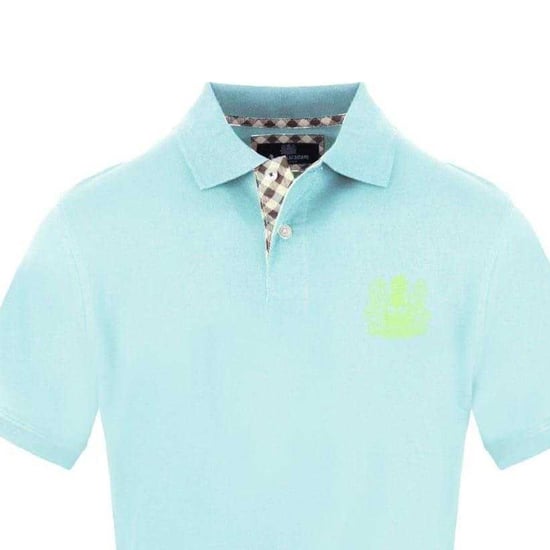 Aquascutum - Poloshirt für Herren, Mit Kragen, kurzärmlig (Himmelblau) - Image 3