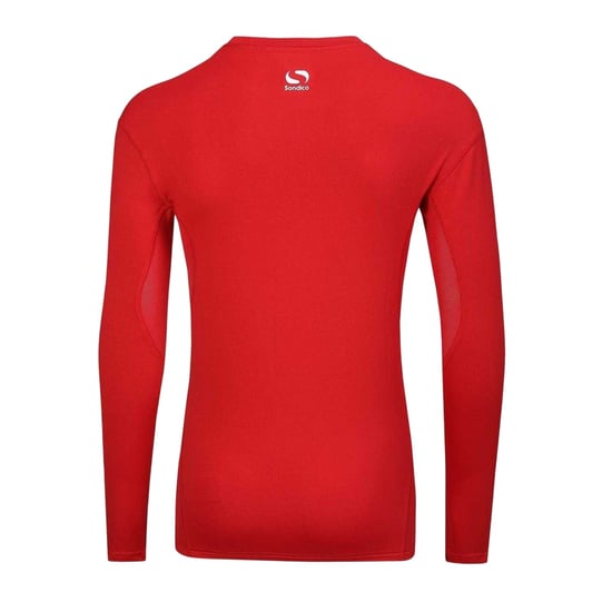Sondico - Base Layer Oberteil für Herren, Langärmlig (Rot) - Image 2
