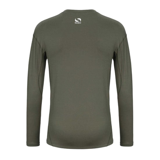 Sondico - Base Layer Oberteil für Herren, Langärmlig (Oliv) - Image 2