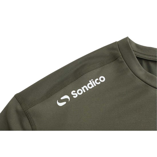 Sondico - Base Layer Oberteil für Herren, Langärmlig (Oliv) - Image 3
