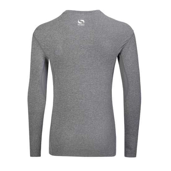 Sondico - Base Layer Oberteil für Herren, Langärmlig (Grau meliert meliert) - Image 2