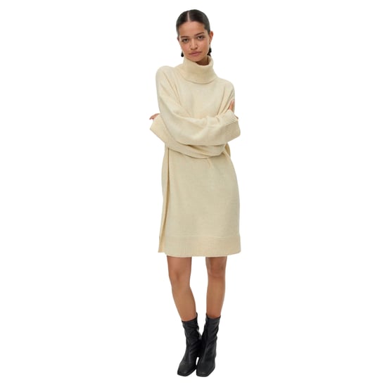 Vero Moda - Strickkleid für Damen, Rollkragen, Jerseyware (Natürlich) - Image 3