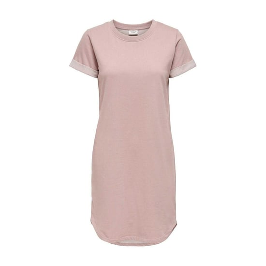 Only - Mini Shirt Dress für Damen, Rundhalsausschnitt (Rosa) - Image 2