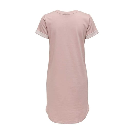 Only - Mini Shirt Dress für Damen, Rundhalsausschnitt (Rosa) - Image 3
