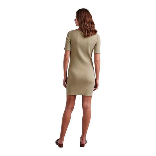 Pieces - "Nukisa" Bodycon Kleid für Damen, V-Ausschnitt (Tee) - Image 2