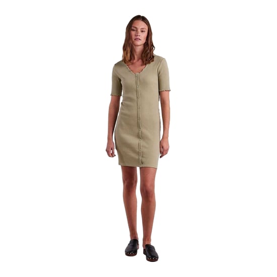 Pieces - "Nukisa" Bodycon Kleid für Damen, V-Ausschnitt (Tee) - Image 4