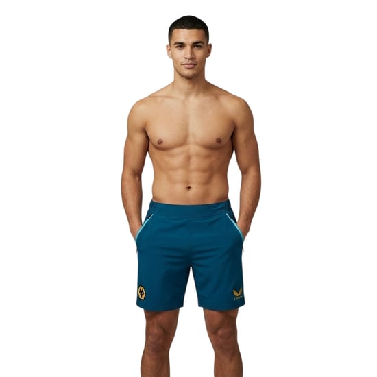 Castore - Fußballshorts für Herren (Bucht Grün) - Image 3