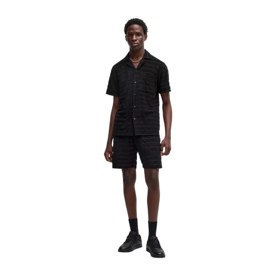Hugo - Freizeitshorts für Herren (Schwarz) - Image 3